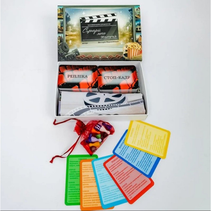 Трансформаційна гра «Сценарій мого життя». Вікторія Мараховська