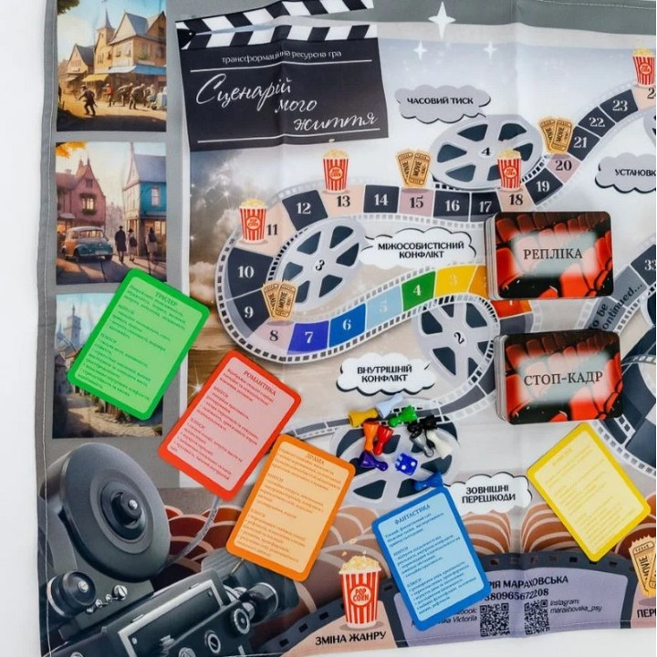 Трансформаційна гра «Сценарій мого життя». Вікторія Мараховська