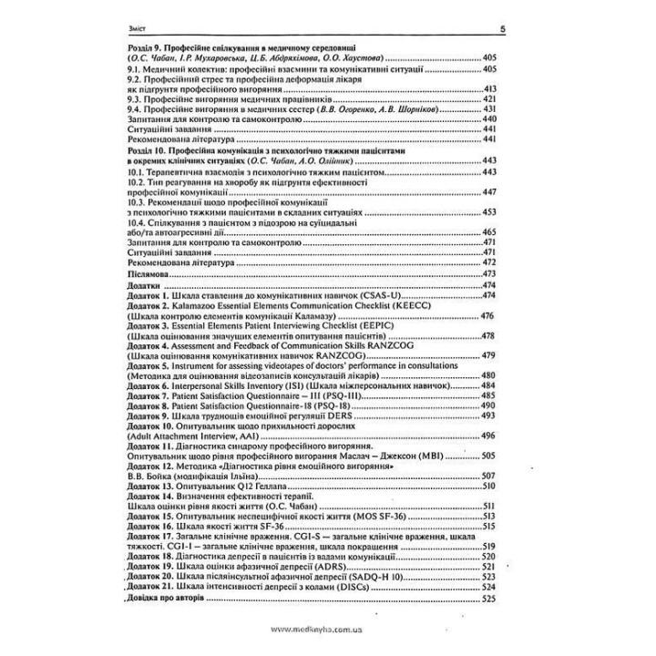 Комунікативні навички лікаря.Чабан О.С.