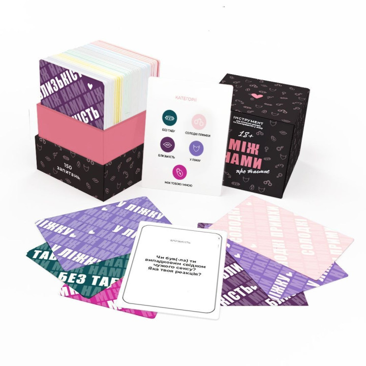 МІЖ НАМИ: ПРО ТАЄМНЕ. Настільна гра