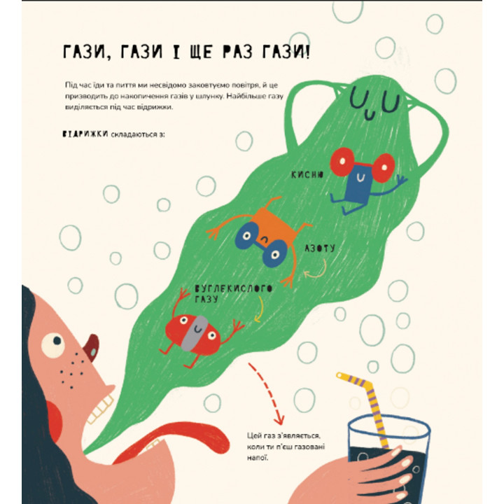 Книжка про відрижки і пуки. Маріона Толоса Сістере